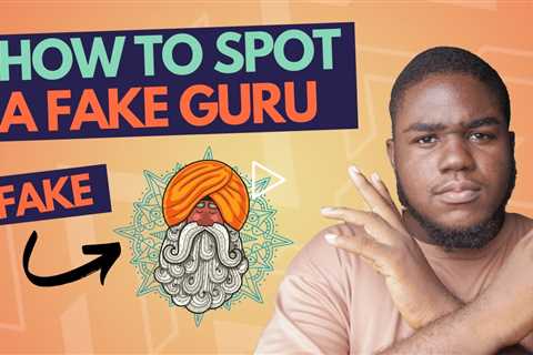 How To Spot A Fake Guru | The Fake GURU Formula Exposed