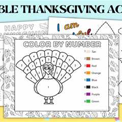 Printable Thanksgiving Activities for Kids
