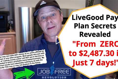 Livegood Marketing Plan Top Producer Livegood Sales Opportunity Secrets Revealed