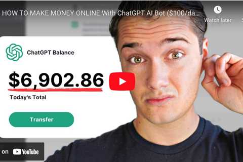 How To Make Money Online With Chat GPT