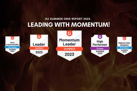 Taking the Center Stage as The Momentum Leader at G2 Summer Grid Report