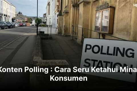 Konten Polling : Cara Seru Ketahui Minat Konsumen