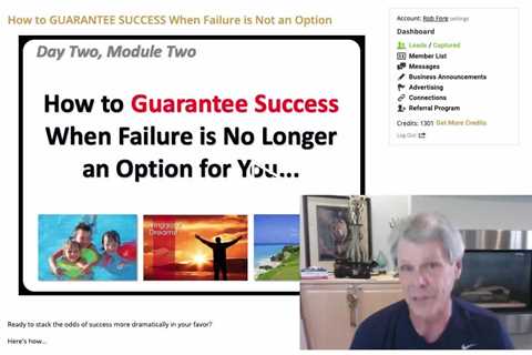 How to Guarantee MLM Network Marketing Success When FAILURE is No Longer an Option