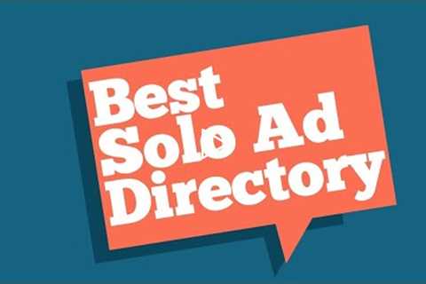 Best Solo Ad Directory - Buy Solo Ads that Convert!