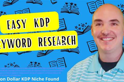 Instant KDP Keyword Research - KDP Niche Research for Profitable Publishing Books with Amazon SEO