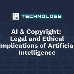 AI & Copyright: Legal and Ethical Implications of ArtificiaI Intelligence