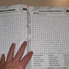 INTERESTING SEARCHES? Timeless Nostalgic Word Search Review Unboxing
