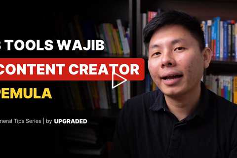 3 Tools Wajib Content Creator Pemula