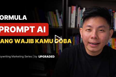 Formula Prompt AI yang Wajib Kamu Coba